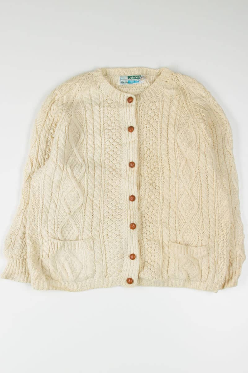John Molloy Irish Fisherman Cardigan 541