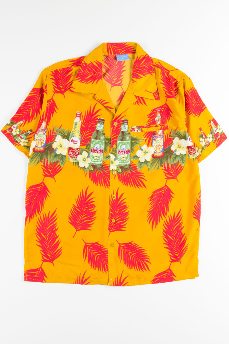 Yellow Island Beers Hawaiian Shirt