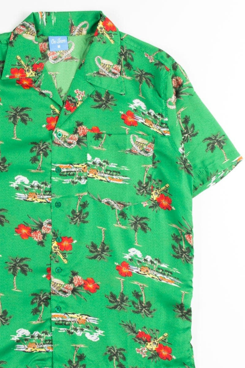 Green Island Life Instruments Hawaiian Shirt
