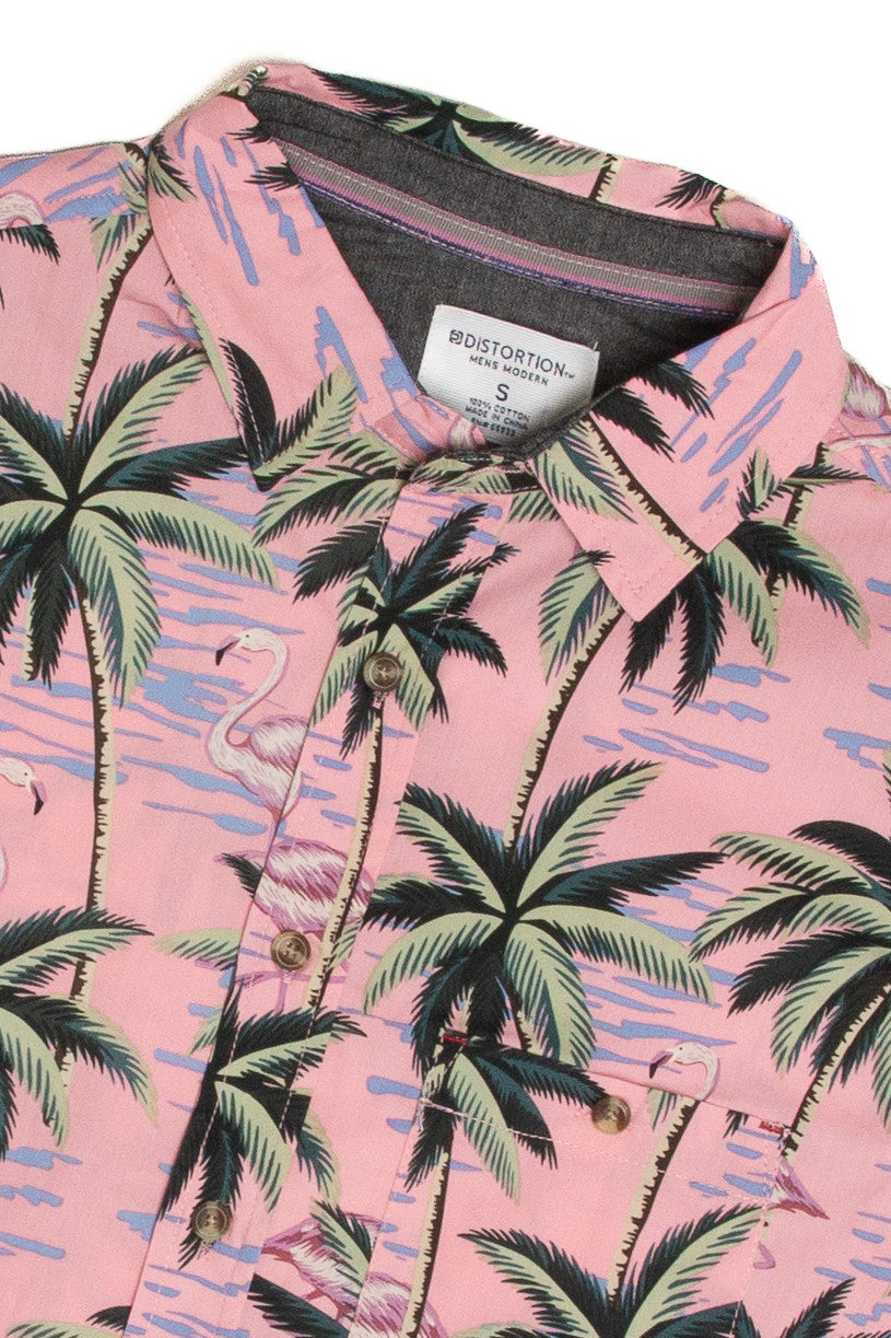 Flamingo Island Hawaiian Shirt