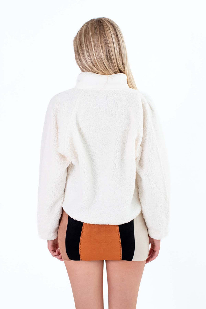 Ivory Slope Fleece Jacket