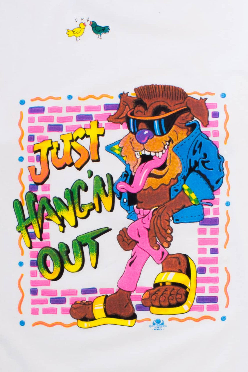 DEADSTOCK 'Just Hangin Out' T-Shirt (1990s)