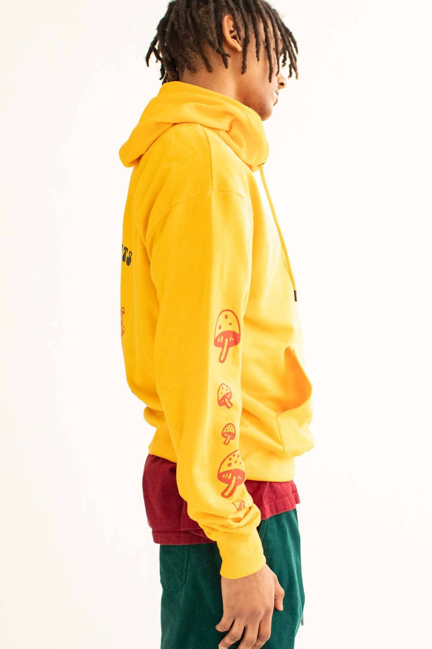 Just Hits Different Mushroom Skull Hoodie