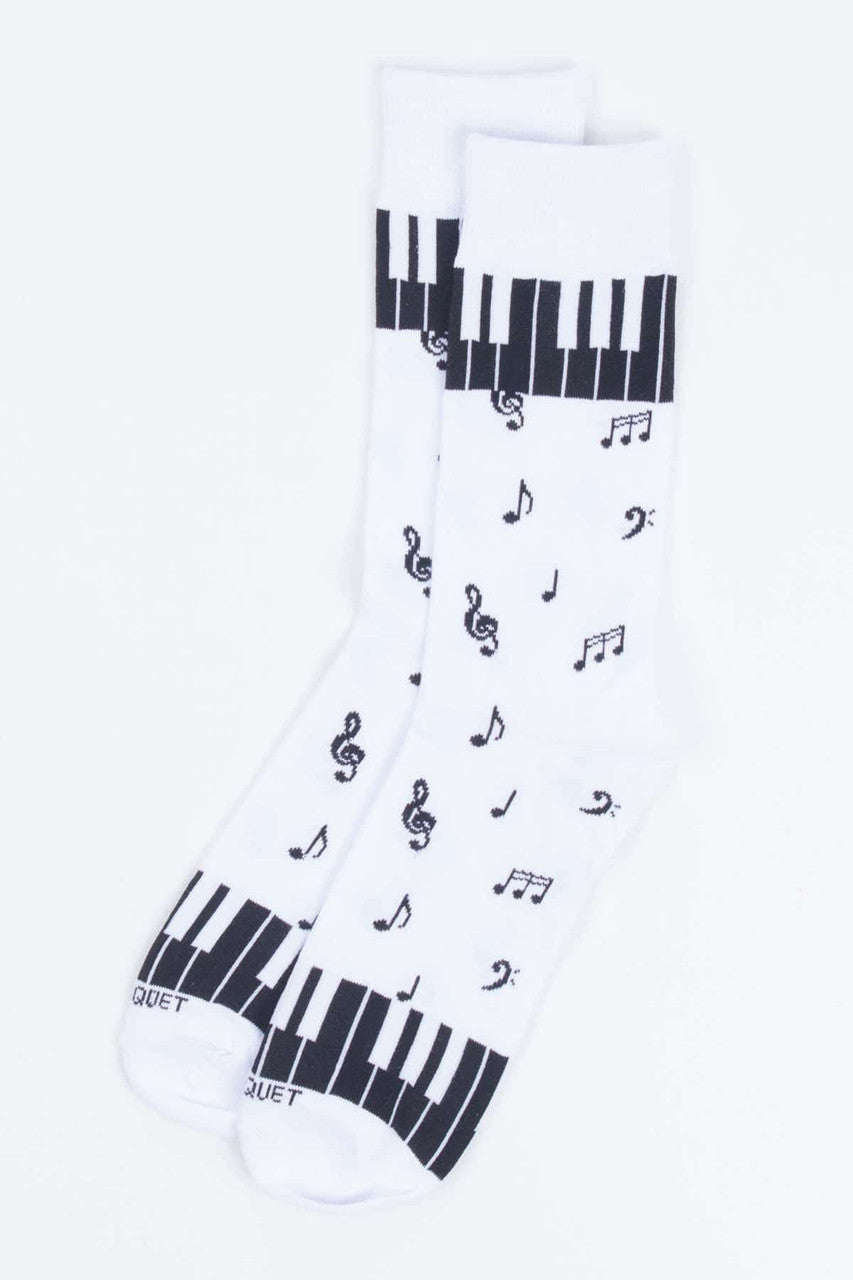 Musical Piano Socks