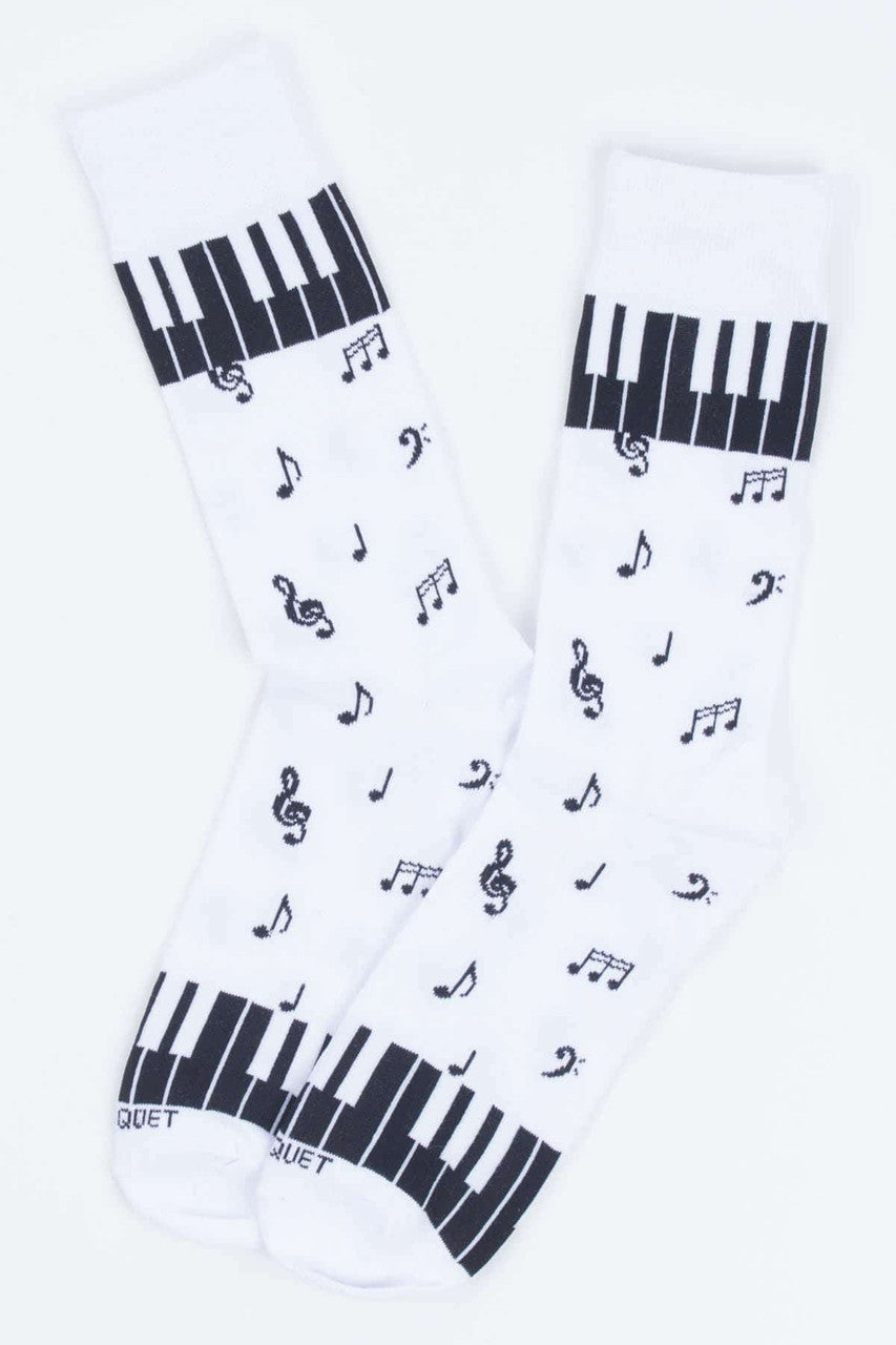 Musical Piano Socks