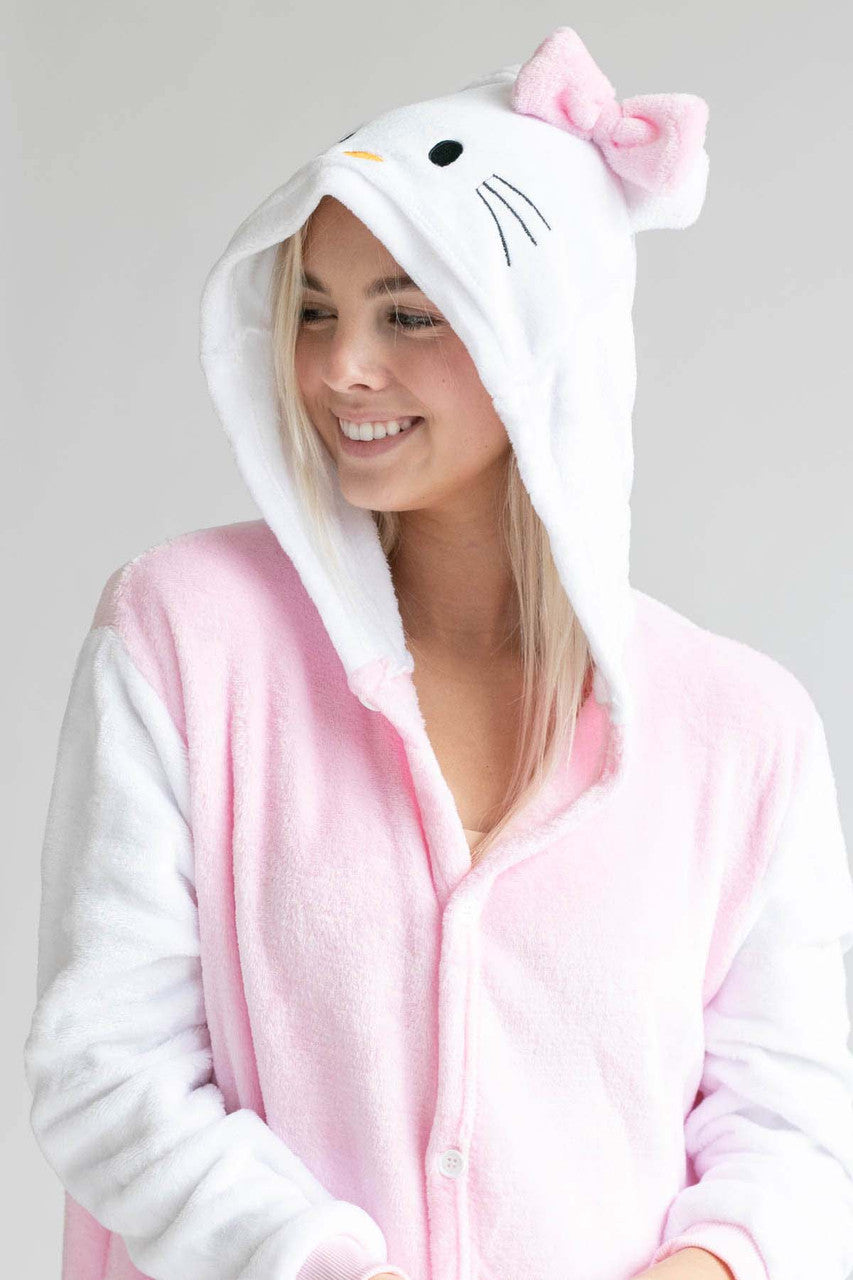 Kitty Cat Onesie Pajamas