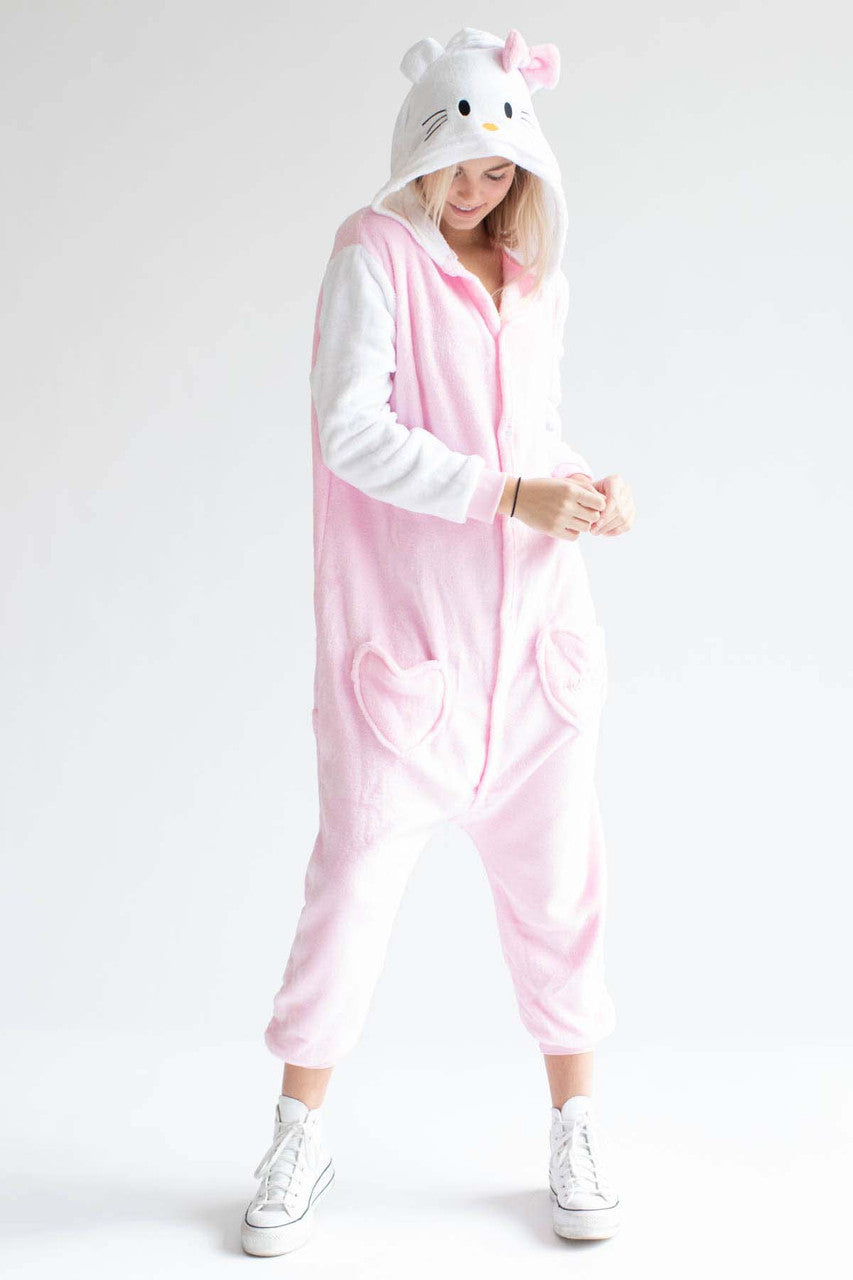 Kitty Cat Onesie Pajamas