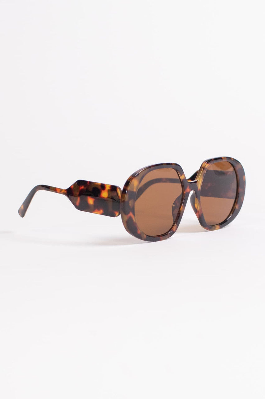 Large Retro Round Sunglasses