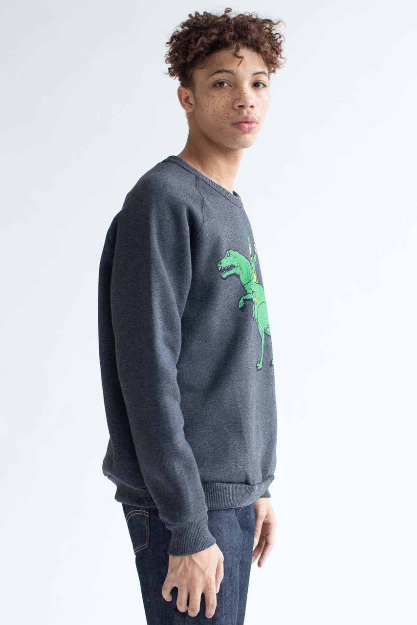 Leprechaun & Dinosaur Sweatshirt