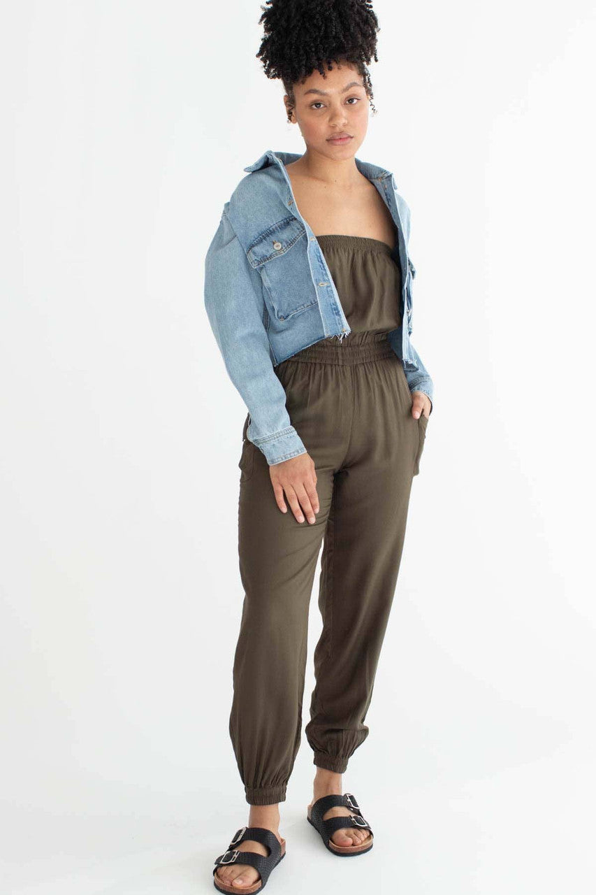 Light Wash Cropped Denim Jacket