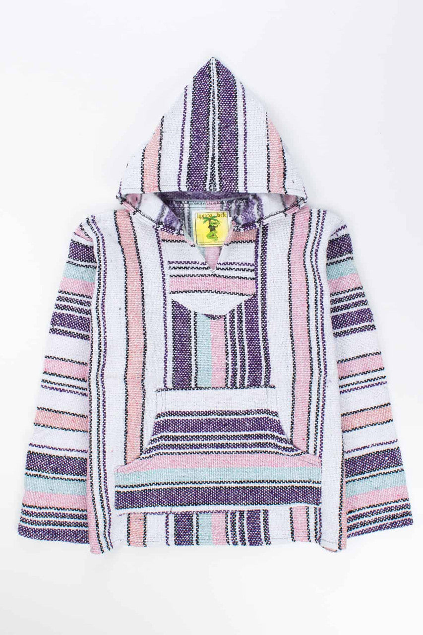 Lightweight Pastel Pink Baja Hoodie