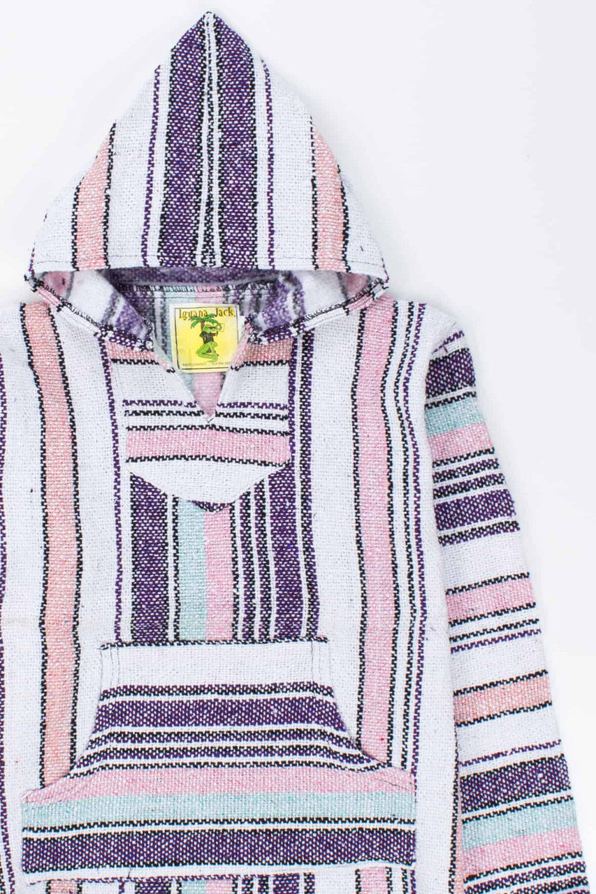 Lightweight Pastel Pink Baja Hoodie