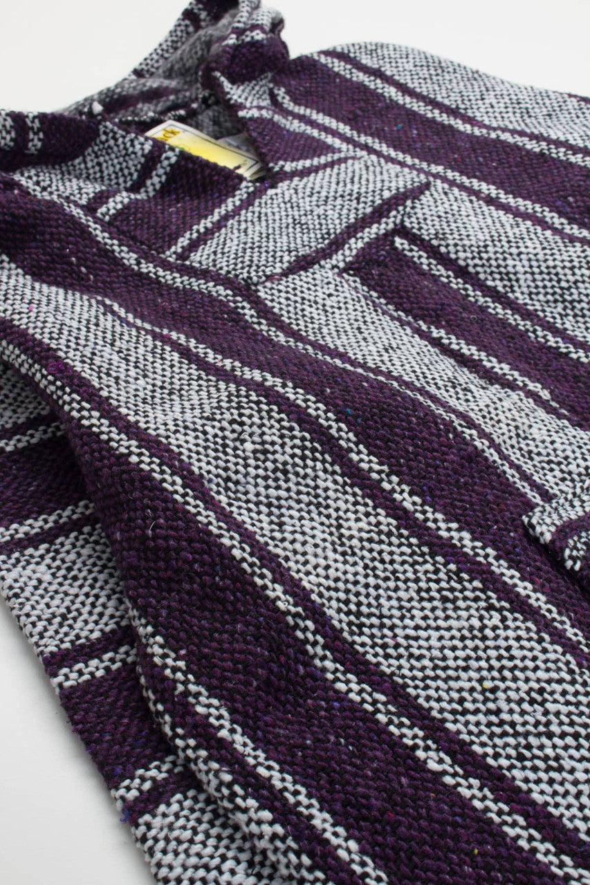 Lightweight Purple Baja Hoodie
