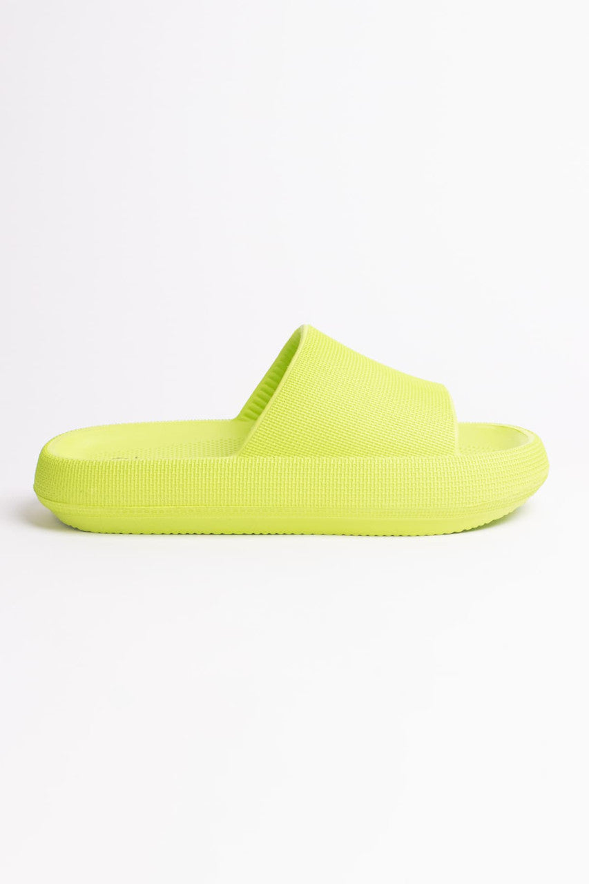 Lime Foam Slides