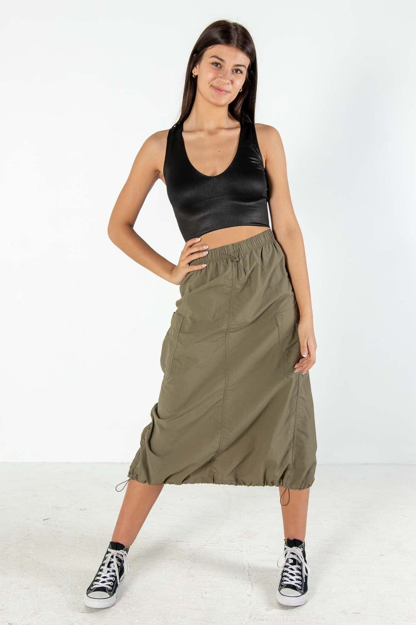 Liquid Seamless Deep V Neck Top