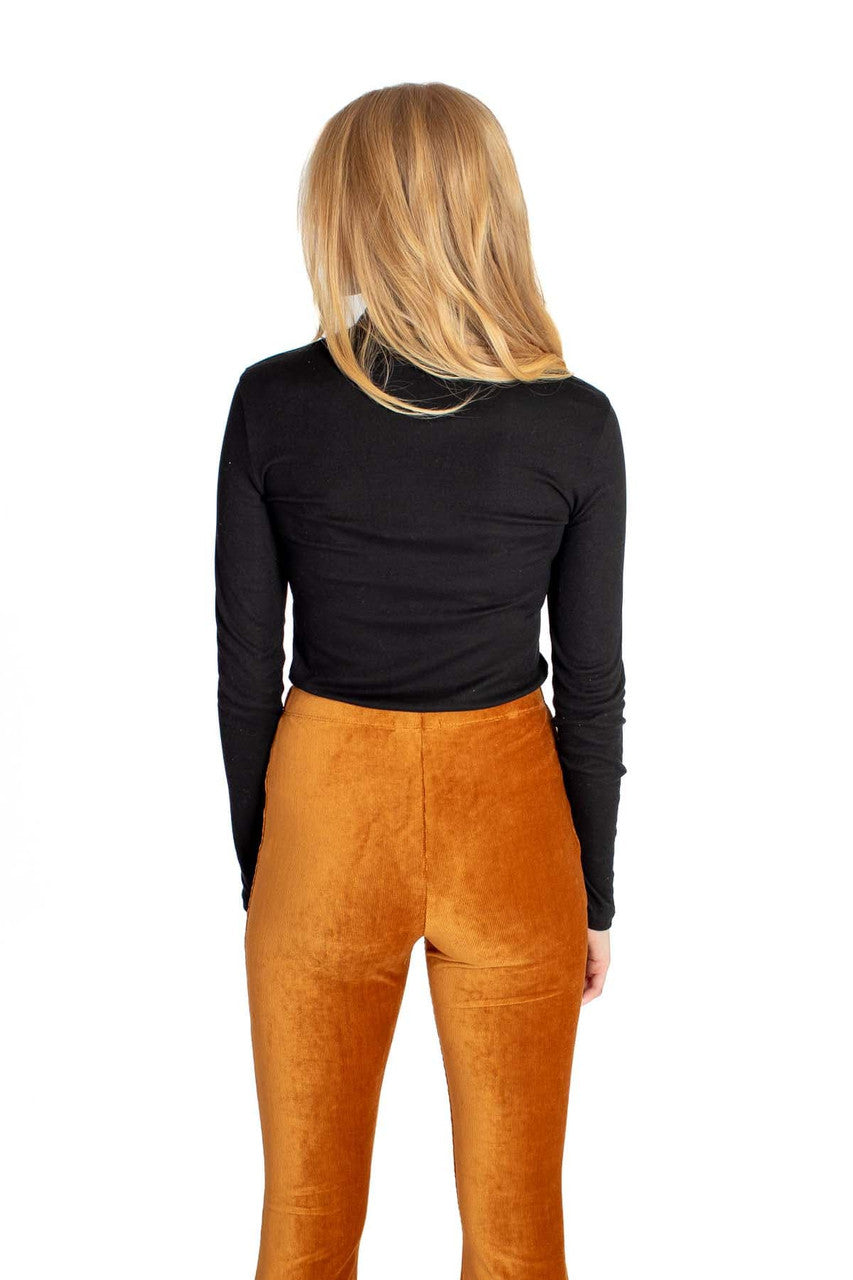 Long Sleeve Black Turtleneck