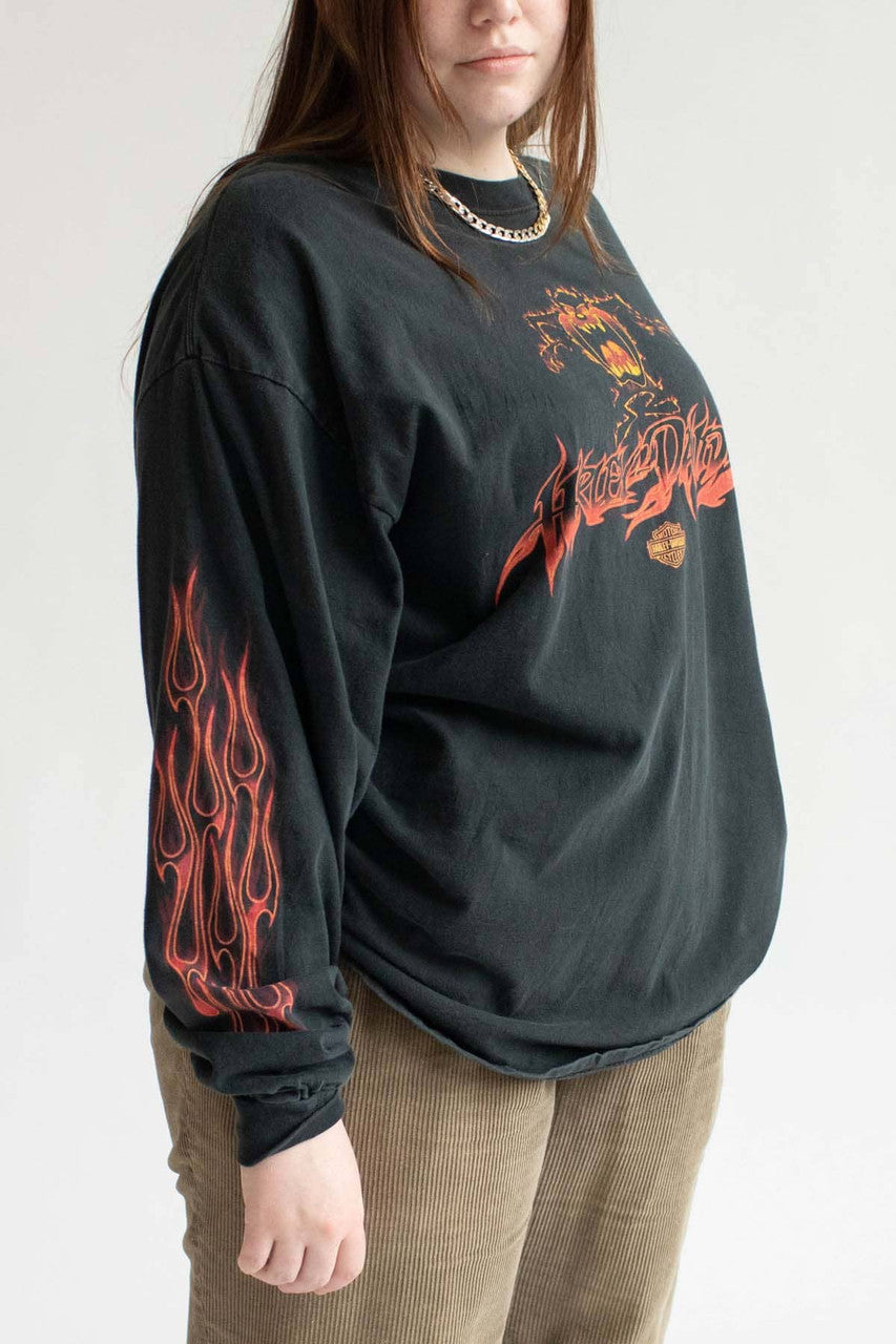 Looney Tunes Harley-Davidson Long Sleeve T-shirt