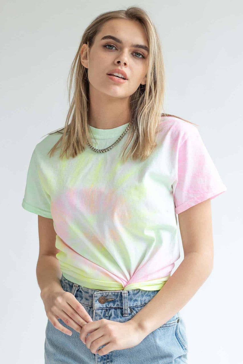 Marshmallow Tie Dye Shirt