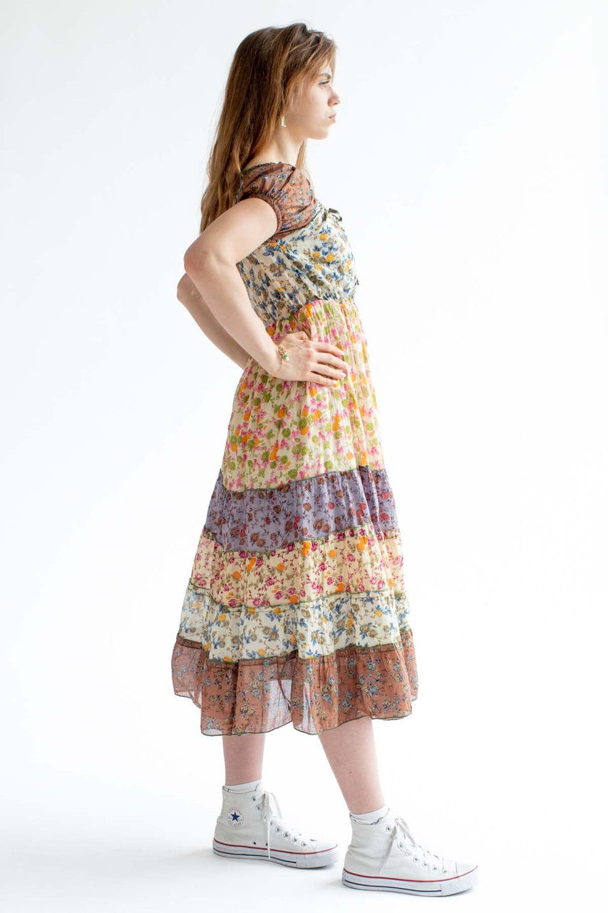 Maxi Patch Dress