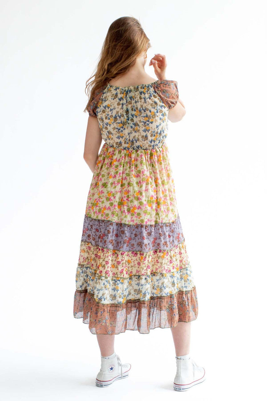 Maxi Patch Dress