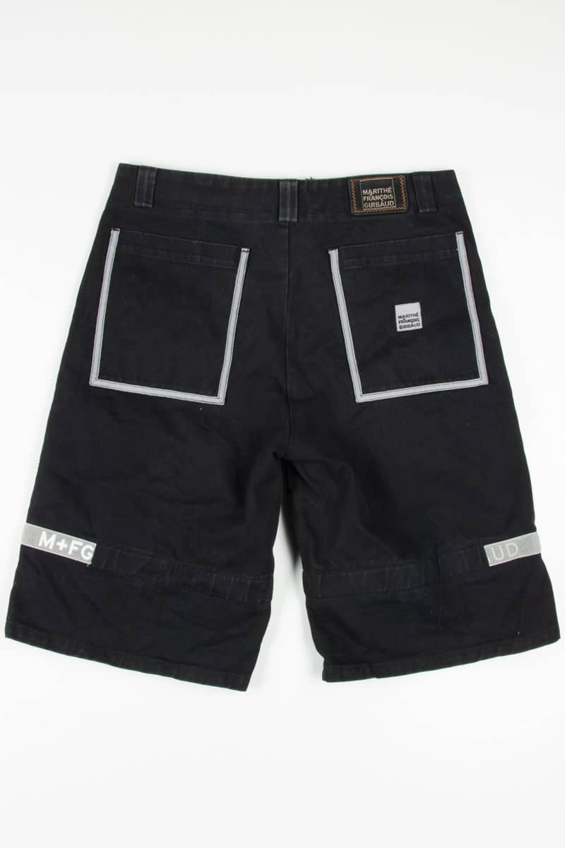 Men's Black Velcro Detail Cargo Shorts 267 (sz. 38)