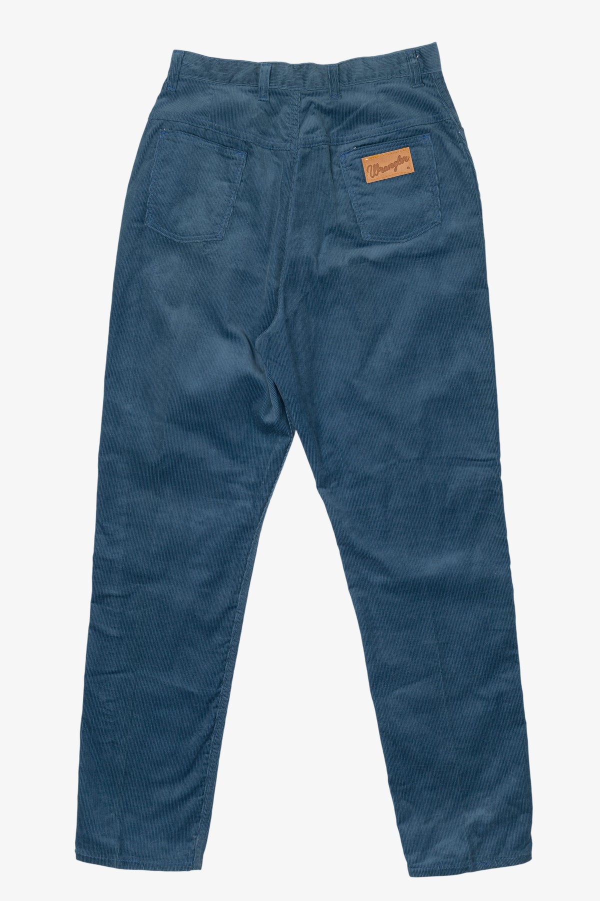 Vintage Blue Corduroy Wrangler Blue Bell Pants (1960s)