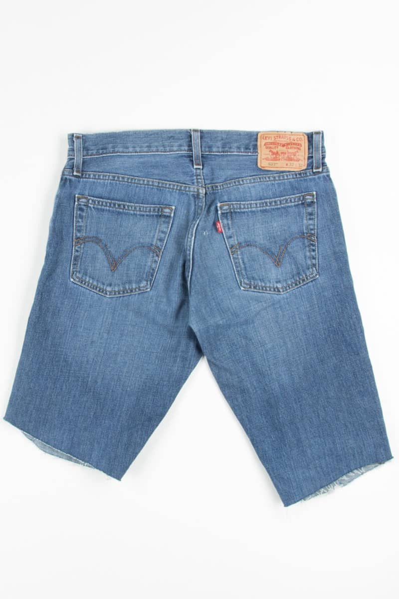 Levi's Dark Wash Cut Off Denim Shorts (sz. 32)