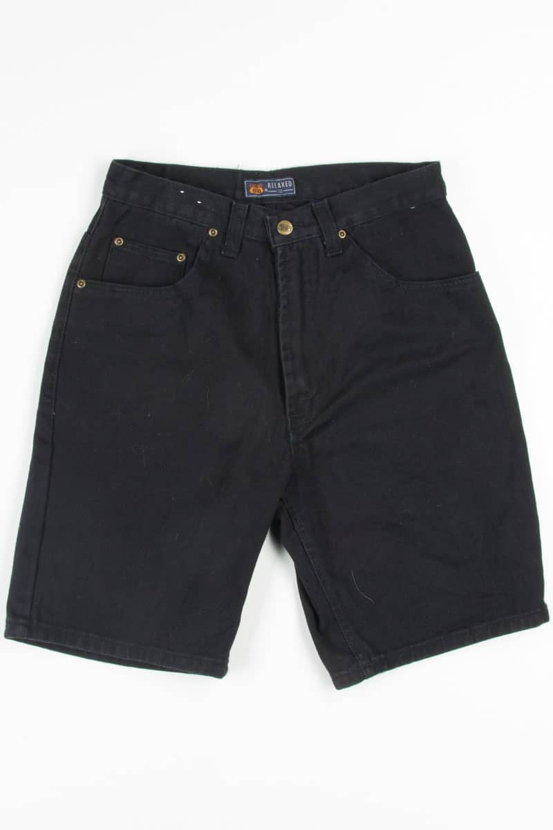 Black Route 66 Denim Shorts (sz. 32)
