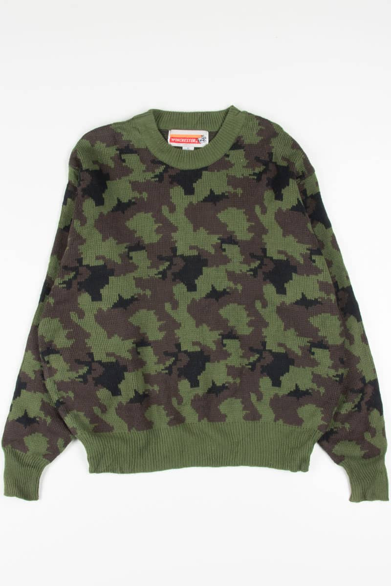 Vintage Camouflage Winchester Sweater 3321