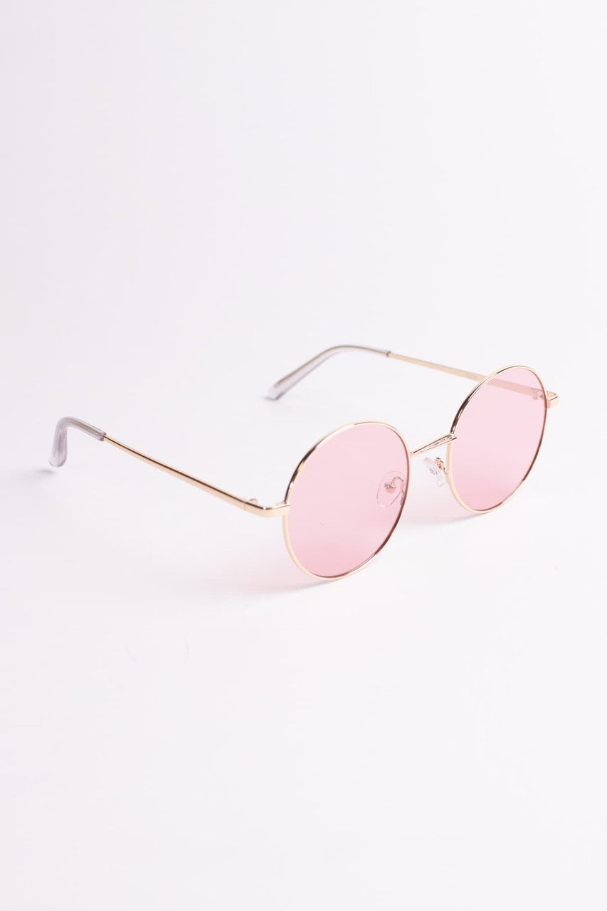 Round Rim Pastel Sunglasses