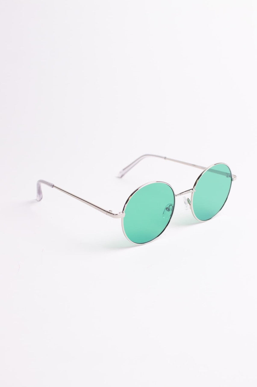 Round Rim Pastel Sunglasses