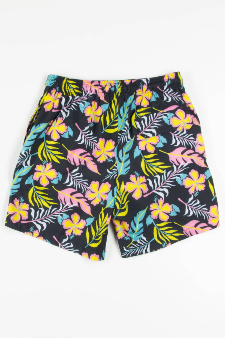 Black Miami Night Swim Shorts