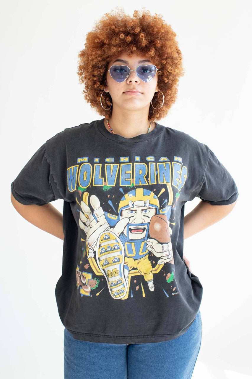 90s Michigan Wolverines Graphic T-Shirt