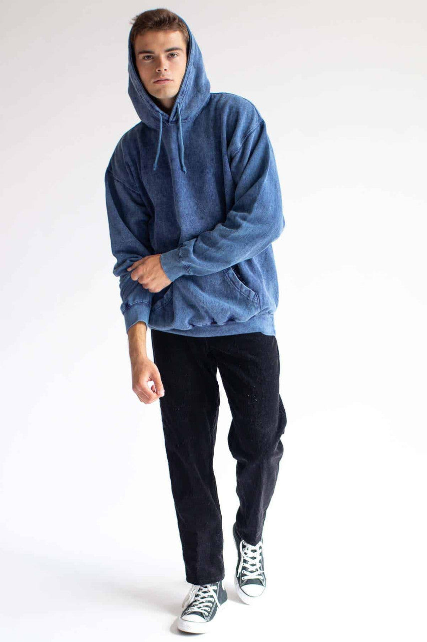 Mineral Navy Tie Dye Hoodie
