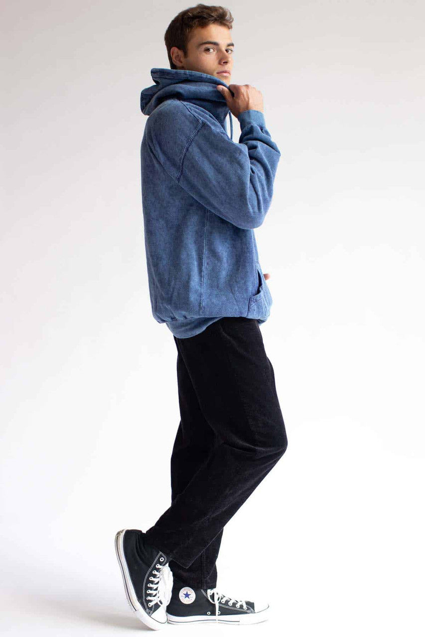 Mineral Navy Tie Dye Hoodie