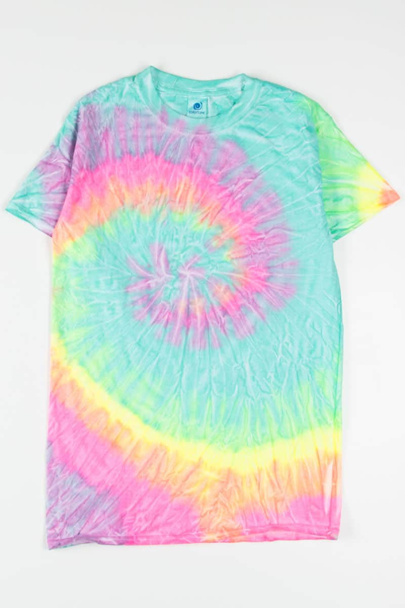 Minty Rainbow Tie Dye Shirt