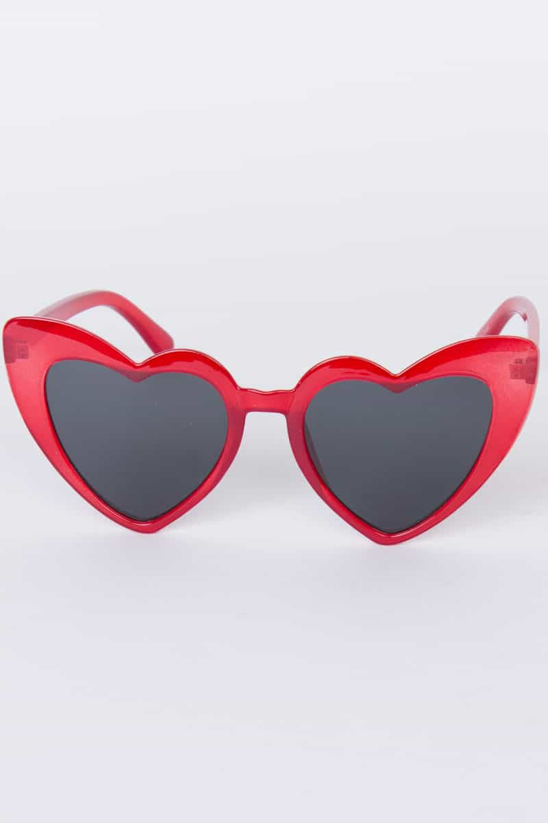 Mirror Heart Sunglasses