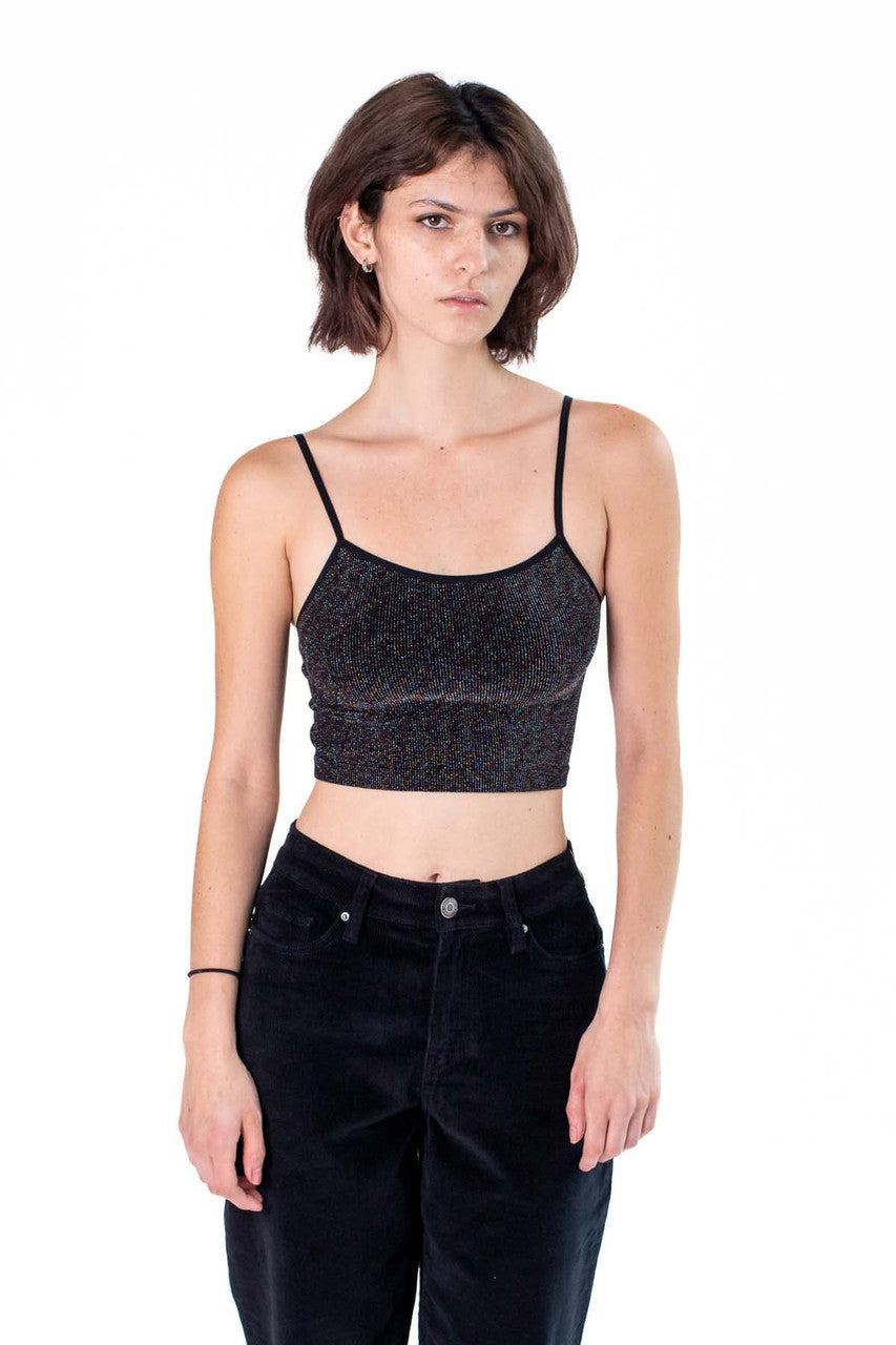 Multi Color Lurex Seamless Cami