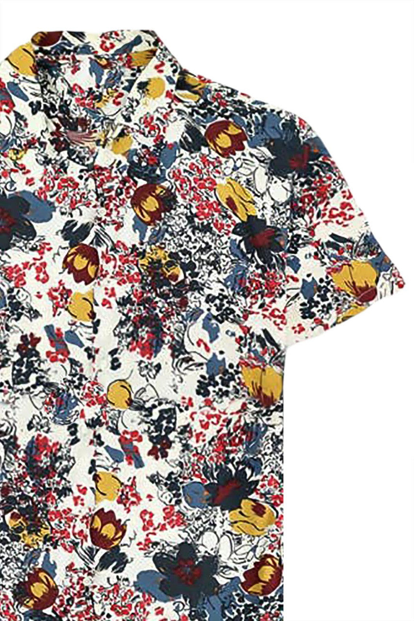 Multicolor Floral Camp Button Up Shirt