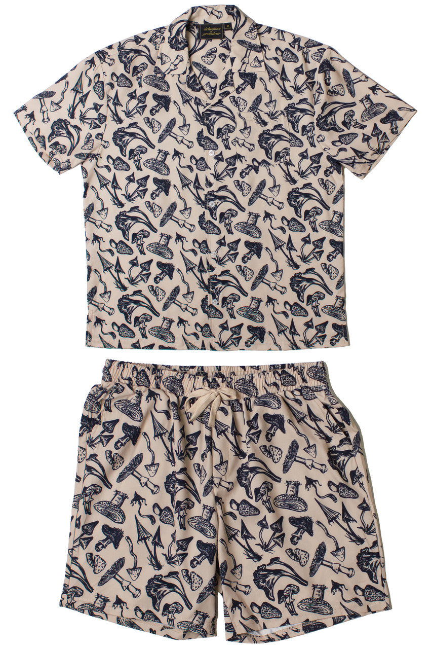 Mushroom Troop Button Up Shirt