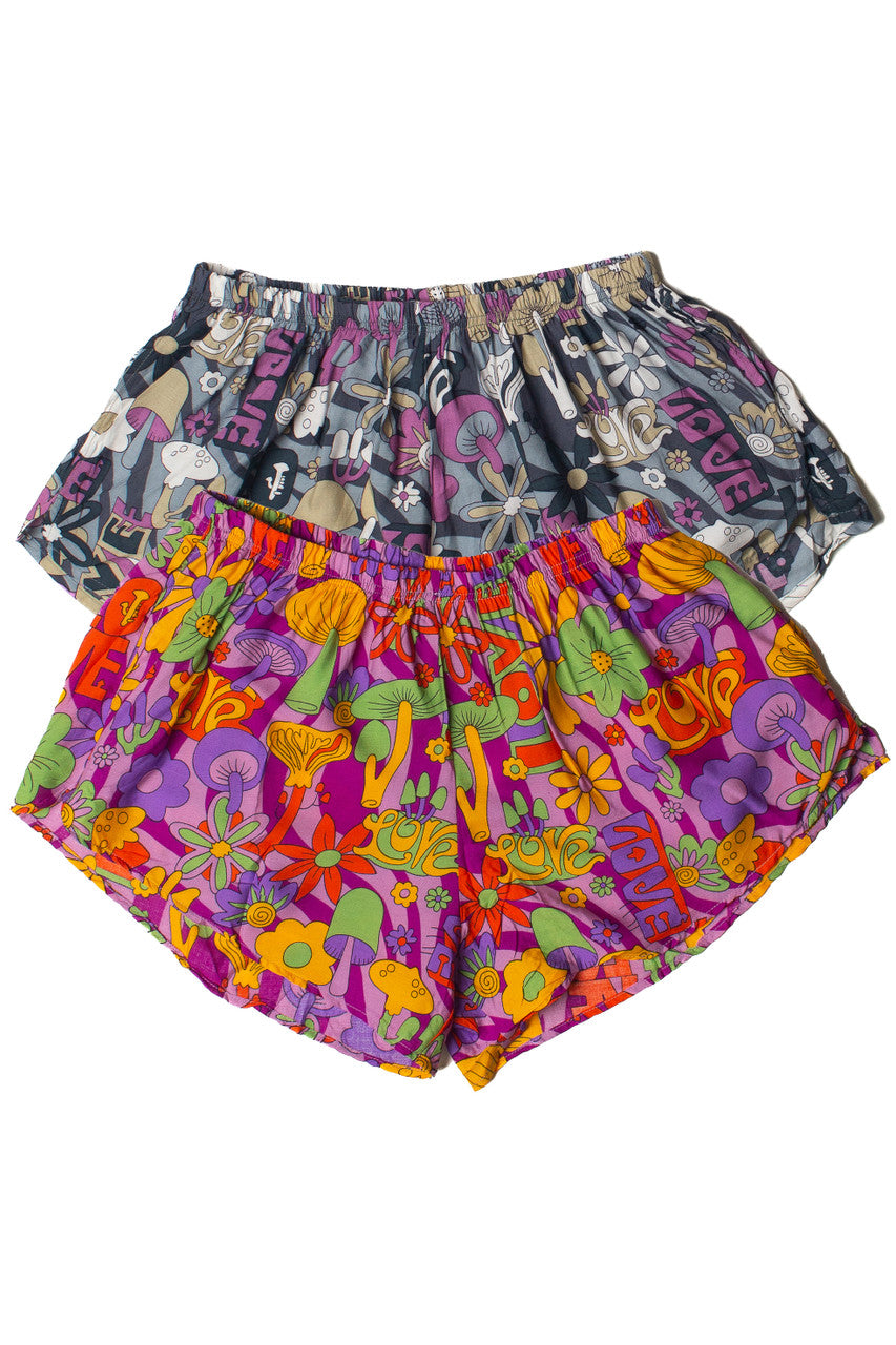 Groovy Mushroom Shorts