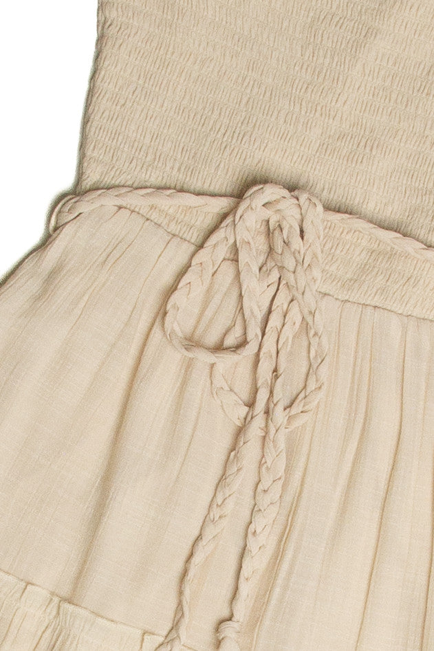 Sand Gauze Wide Leg Jumpsuit