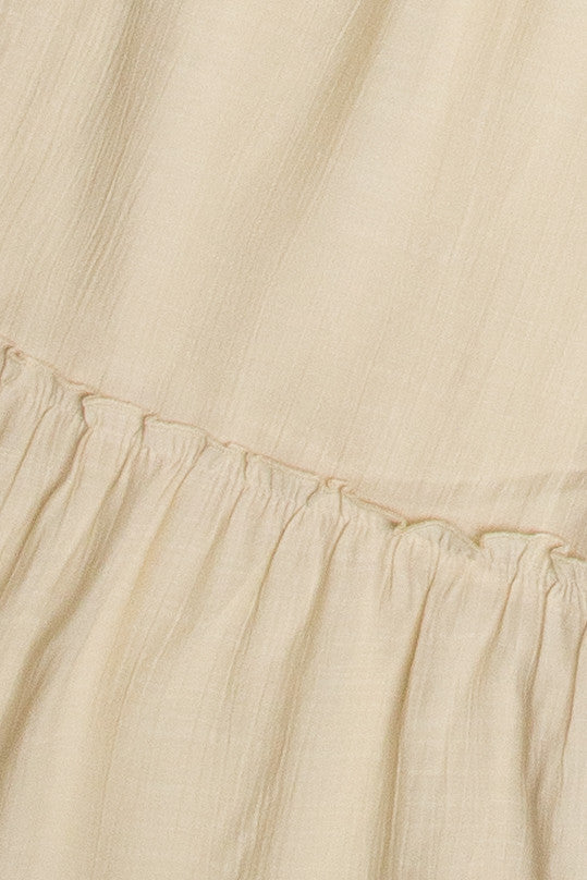 Sand Gauze Wide Leg Jumpsuit