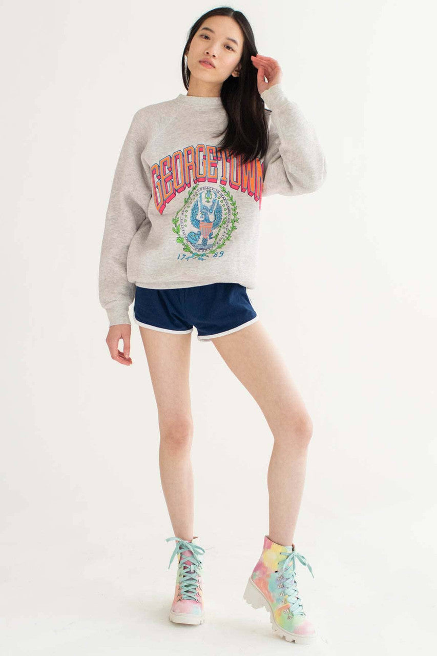 Navy Athletic Dolphin Shorts