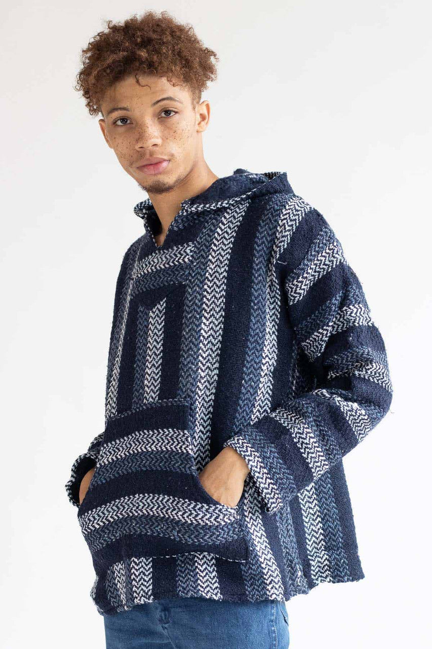 Navy Baja Hoodie