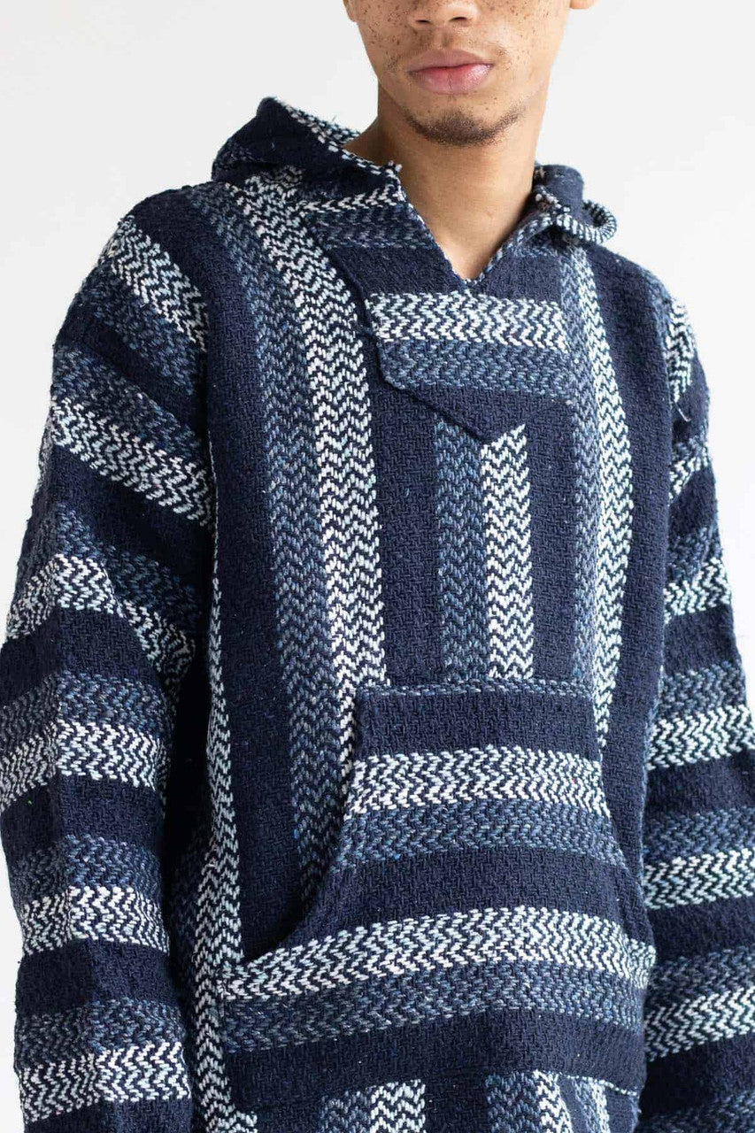 Navy Baja Hoodie