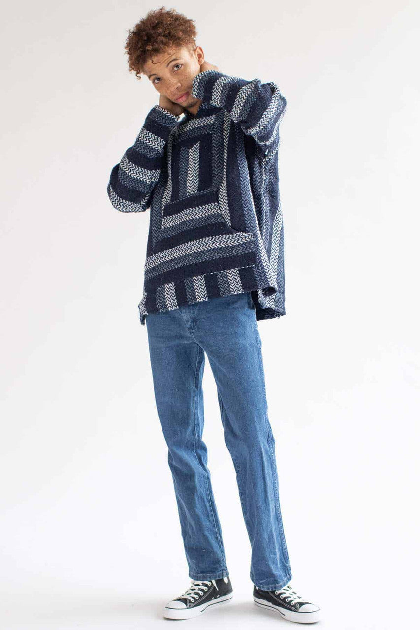 Navy Baja Hoodie