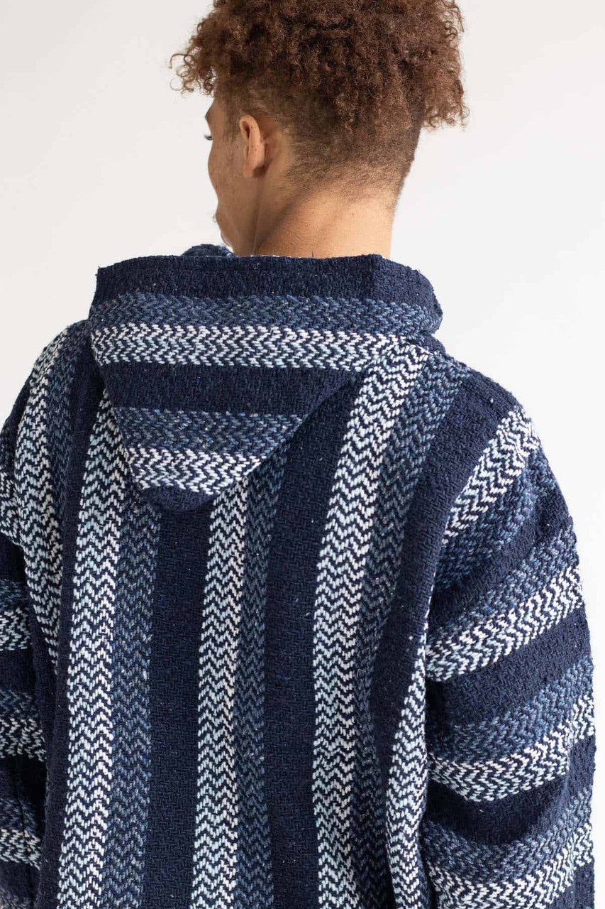 Navy Baja Hoodie