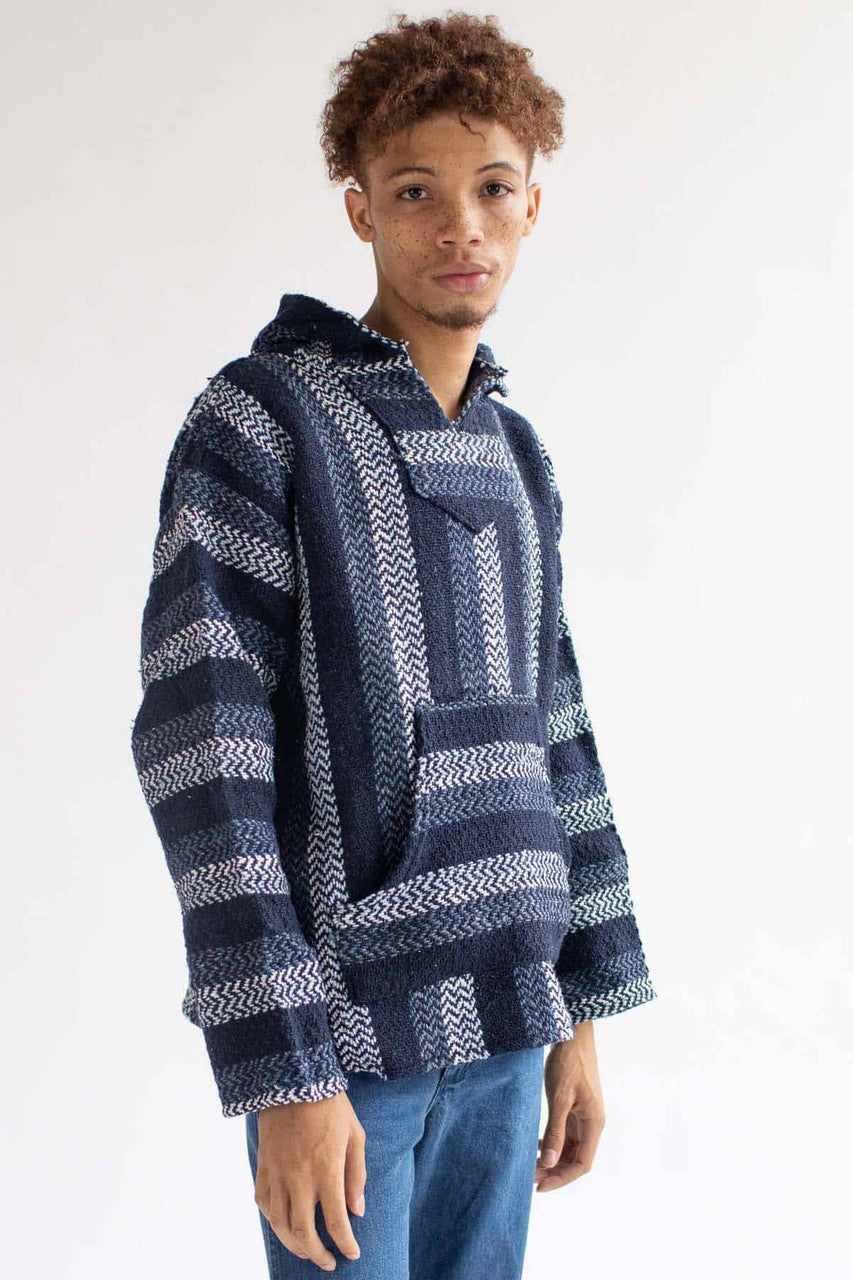 Navy Baja Hoodie