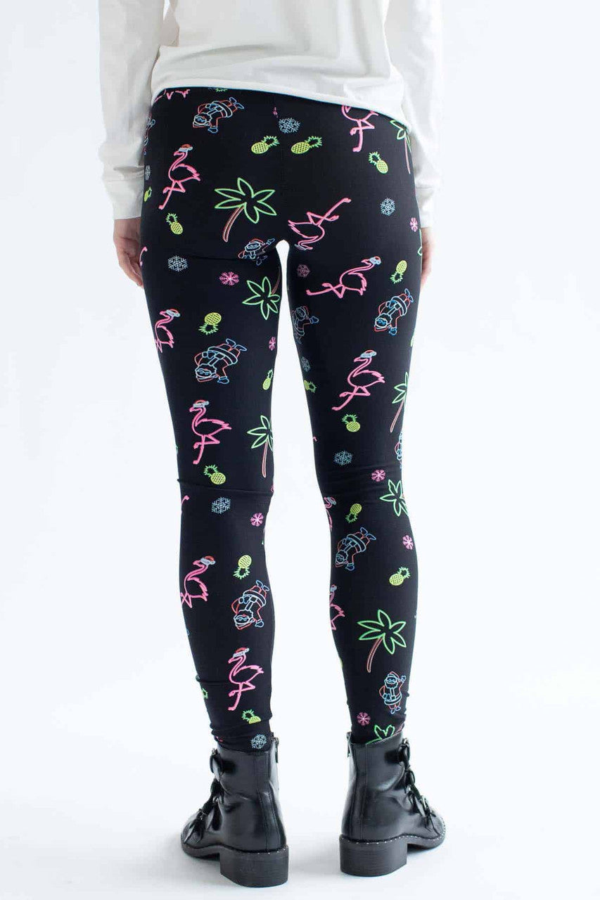 Neon Lights High Waisted Leggings